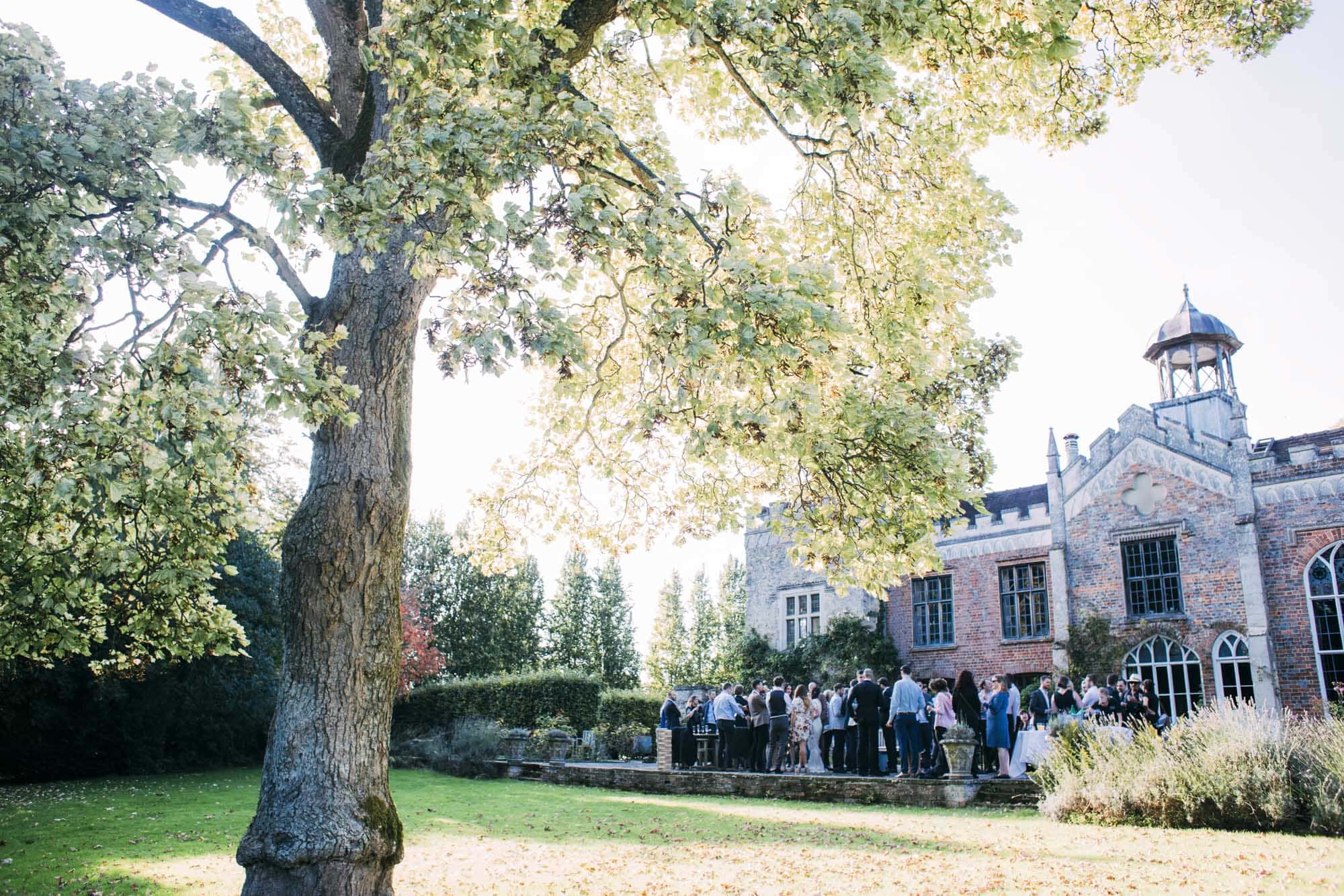 nether winchendon house in autumn wedding