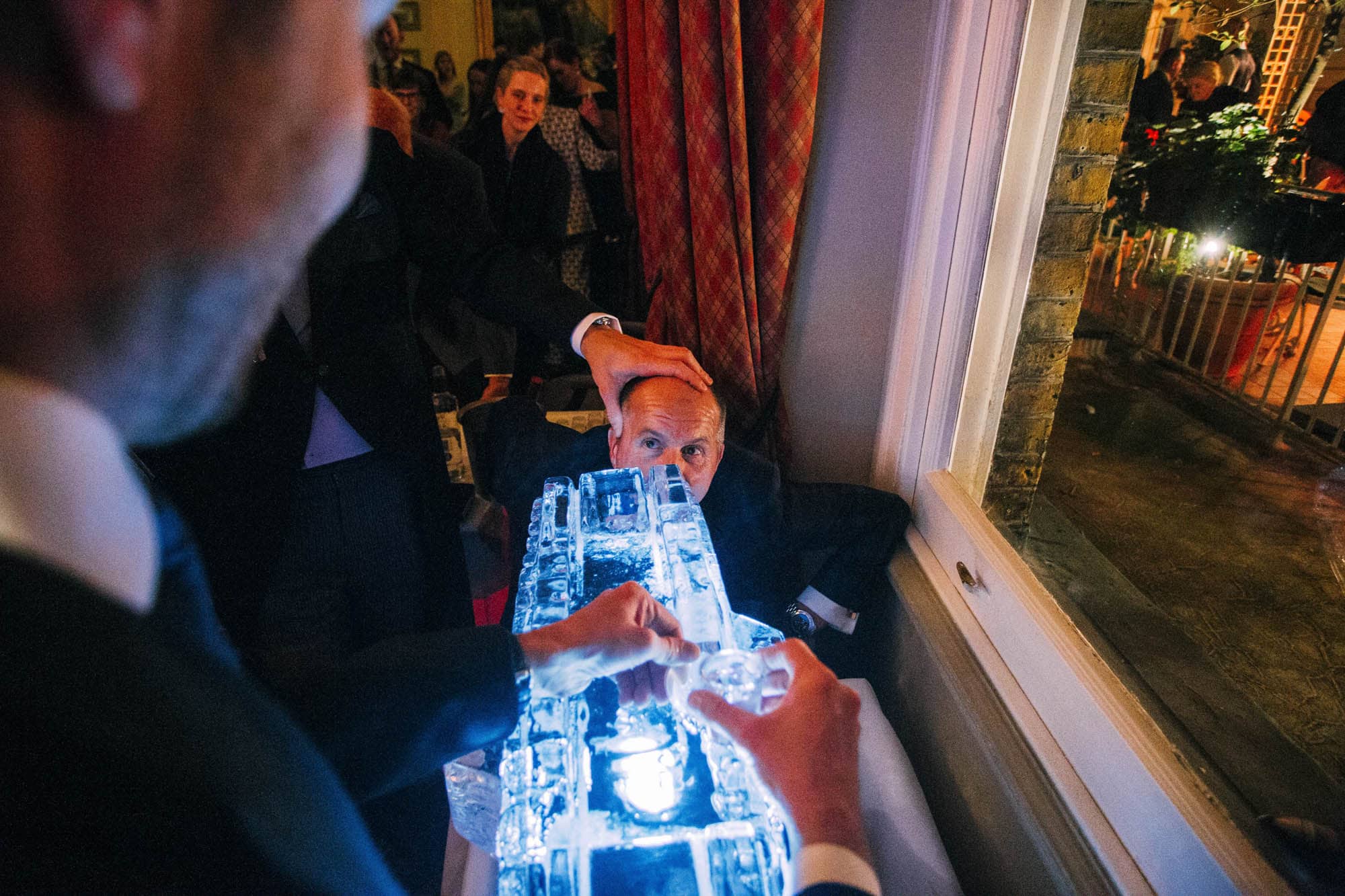 whiskey luge