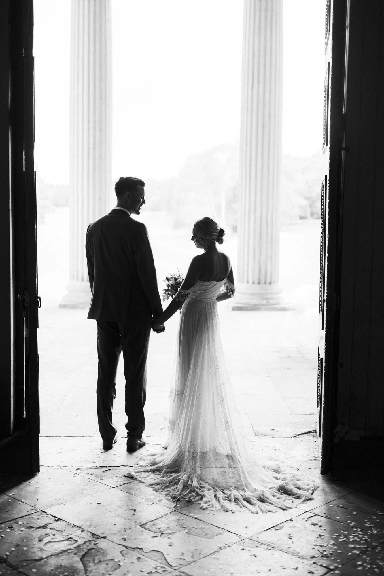 bride and groom stowe school wedding concord and victory