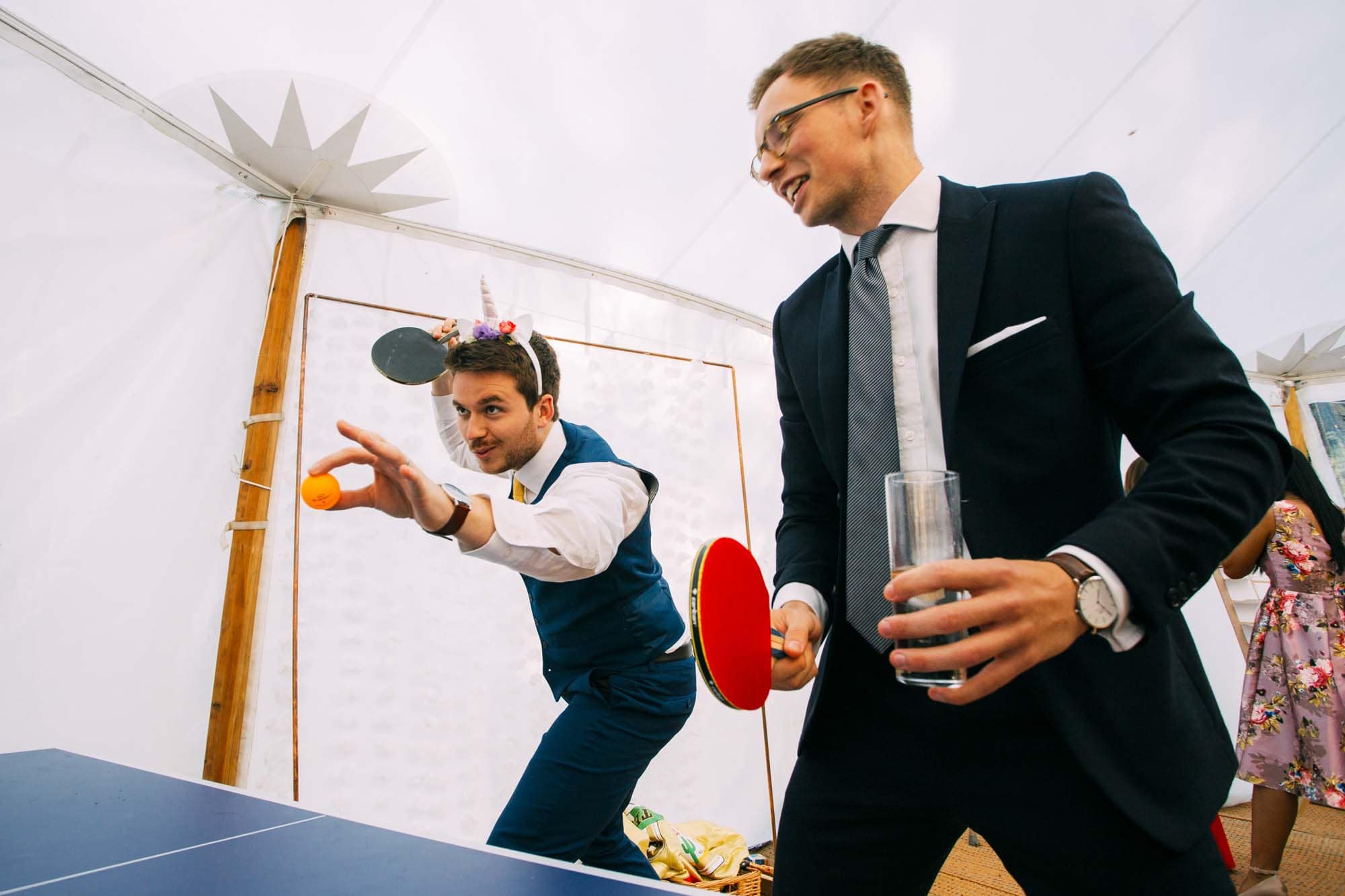 wedding games ping pong