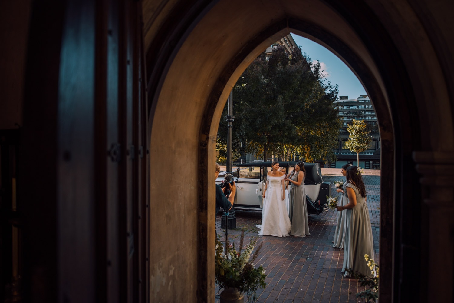 st.giles cripplegate wedding photography