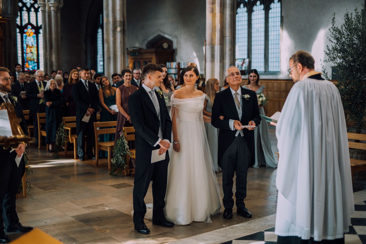 st.giles cripplegate wedding photography